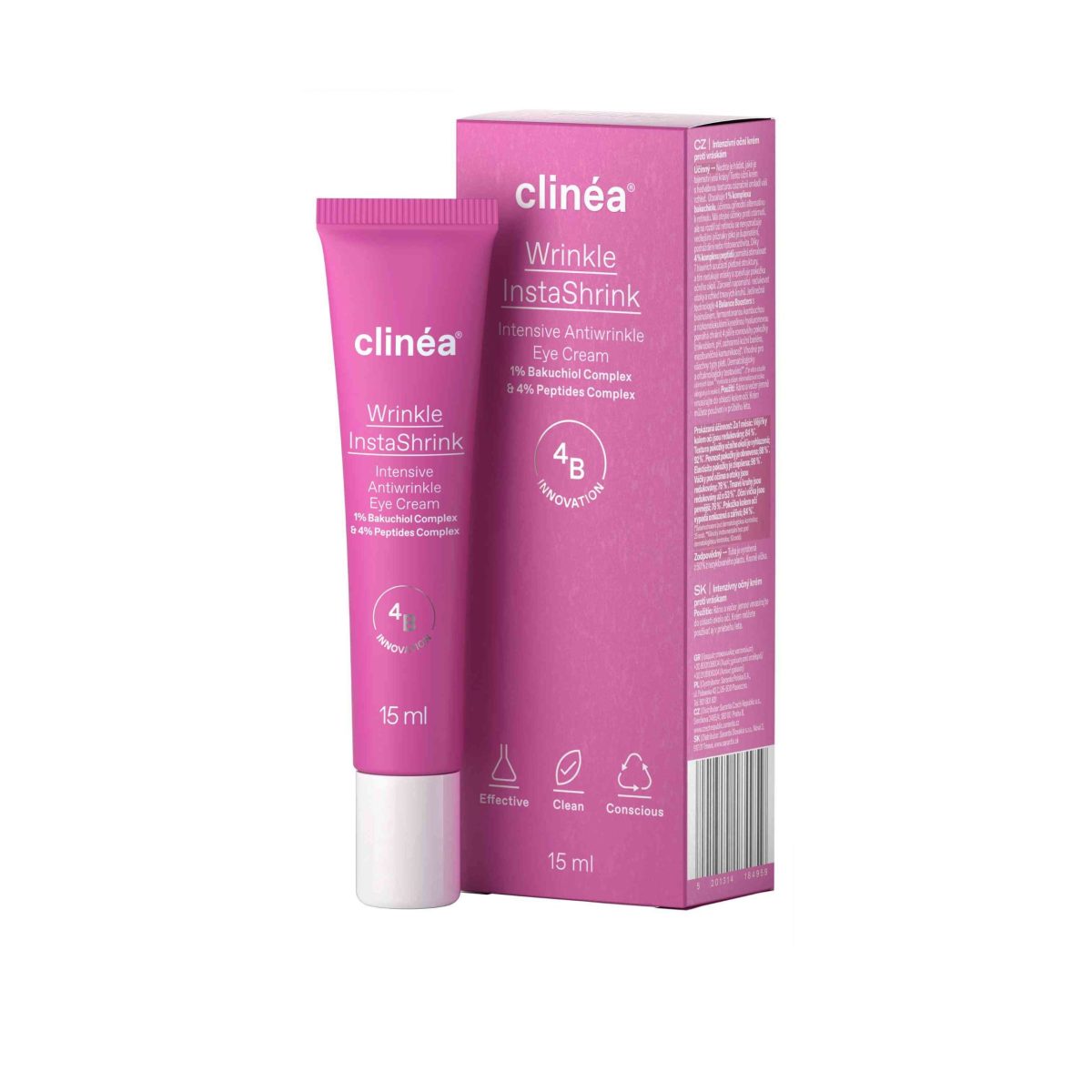 CLINEA Wrinkle InstaShrink Eye Cream 15ml - Image 2
