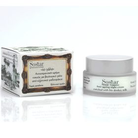 Sostar Antiwrinkle donkey milk night Cream 50ml
