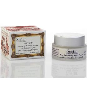 Sostar Whitening Night cream donkey milk 50ml