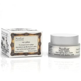 Sostar Antiwrinkle donkey milk face cream 50ml