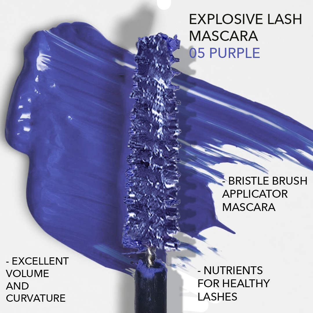 WABI Explosive Lash Mascara 05 Purple - Image 2