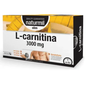 L-Carnitine Slim 3000 mg 20 Αμπούλες Naturmil