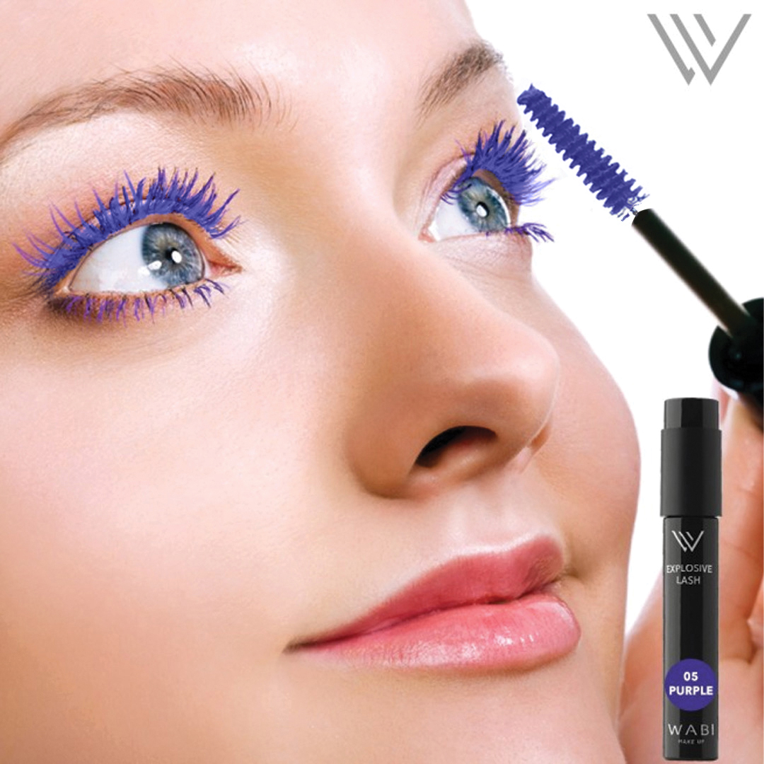 WABI Explosive Lash Mascara 05 Purple - Image 3