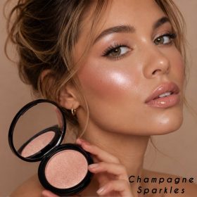 WABI Compact Highlighter Champagne Sparkles