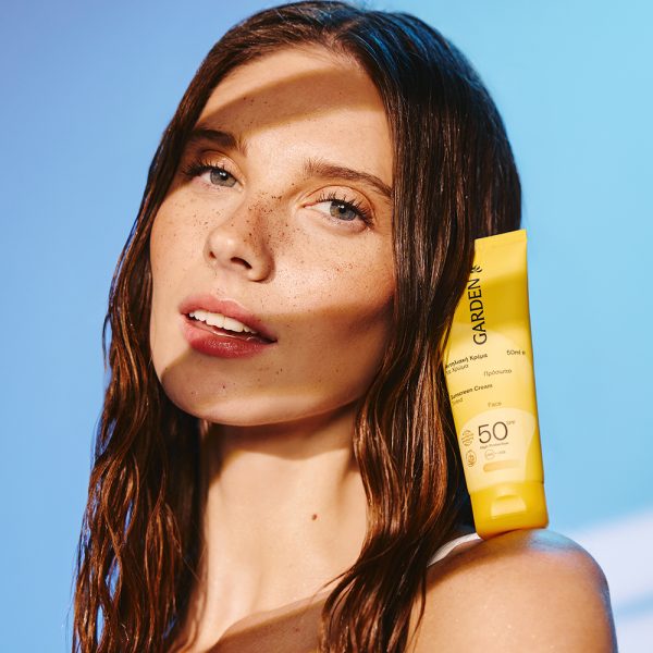 GARDEN Αντηλιακή Κρέμα Προσώπου με Χρώμα SPF50 50ml - Image 2