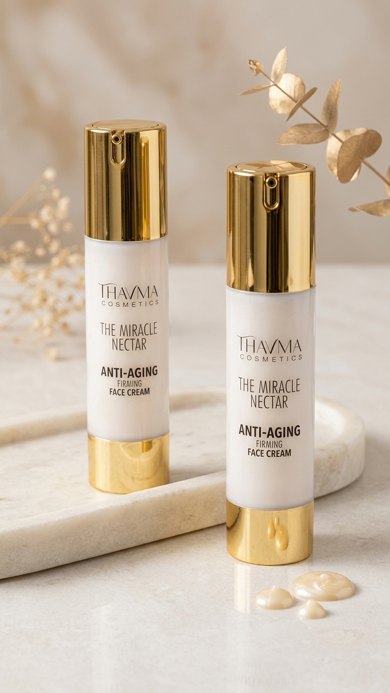 THAVMA THE MIRACLE NECTAR: ΑΝΤΙΓΗΡΑΝΤΙΚΗ, ΣΥΣΦΙΚΤΙΚΗ ΚΡΕΜΑ ΠΡΟΣΩΠΟΥ