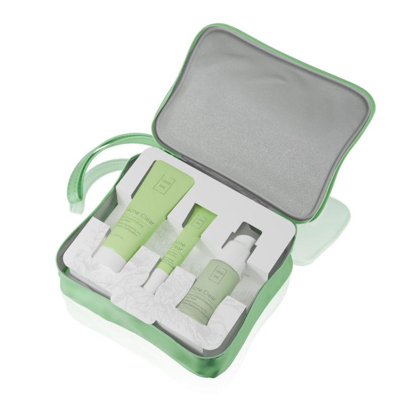 LAVISH Skin Care Essentials Necessaire Triplet - ACNE CLEAR - Image 2