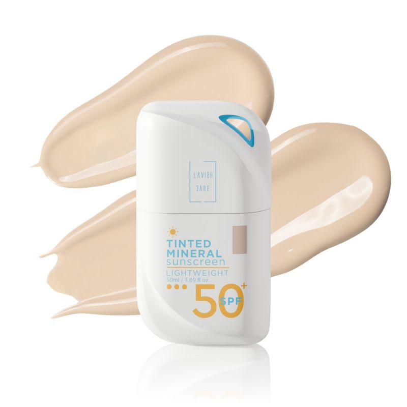 LAVISH Tinted Mineral Sunscreen SPF50 No1 Light Shade - Αντηλιακό Προσώπου - 50ml