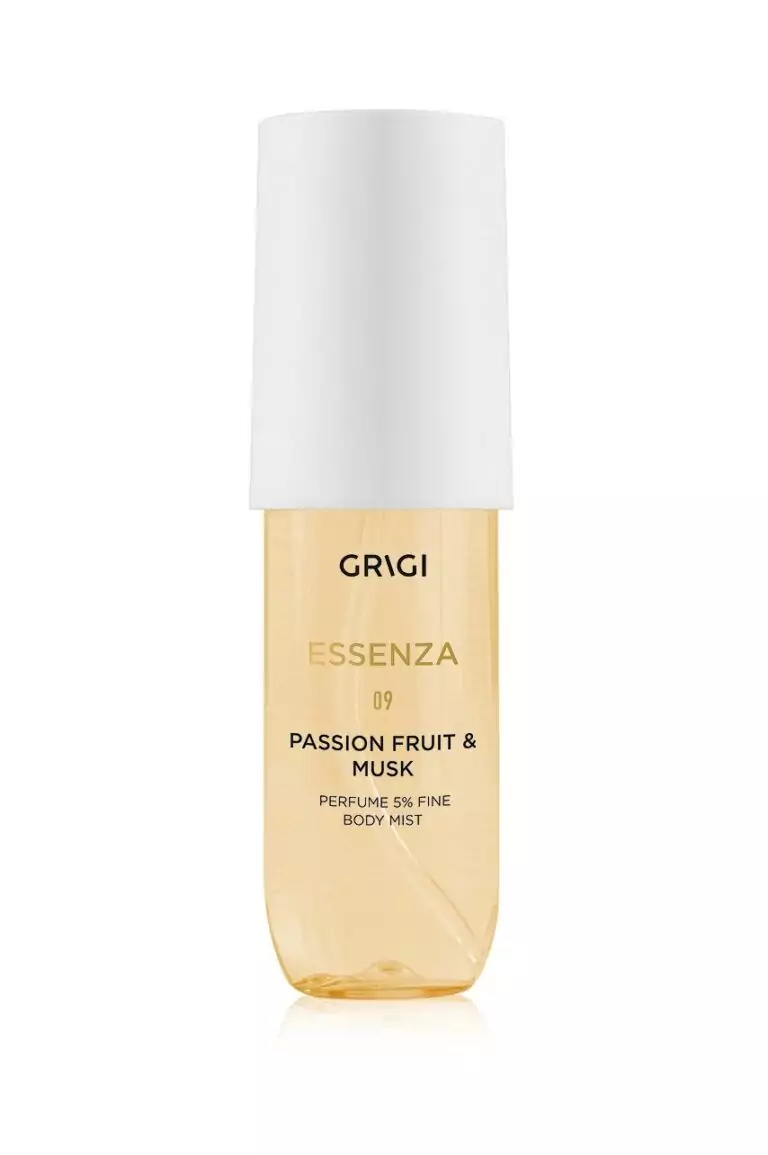 GRIGI ESSENZA WOMAN PASSION FRUIT & MUSK NO 09 PERFUME 5% FINE BODY MIST 90ml