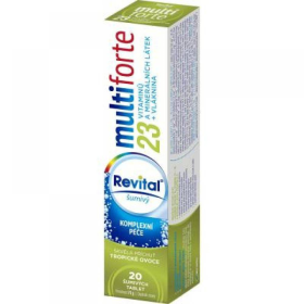 Revital multi forte tropical fruit 20effervescent tablets