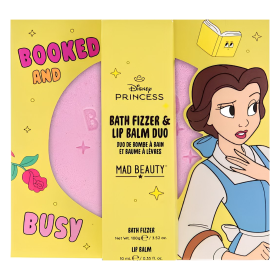 Mad Beauty Disney Princess Bath Fizzer & Lip Balm Belle