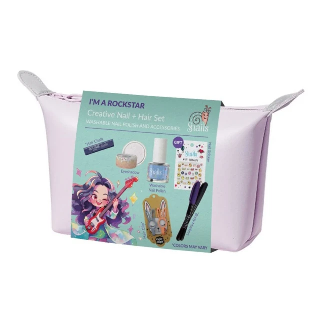 Snails I'm A Rockstar - Nail & Hair Set Bag