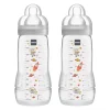 MAM Easy Active 330ml Baby Bottles 2 Pack Assortment