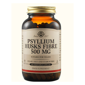 PSYLLIUM HUSKS FIBRE 500 MG VEGETABLE CAPSULES