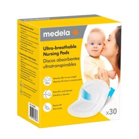 Επιθέματα στήθους μιας χρήσης (x30) Ultra-breathable Nursing Pads
