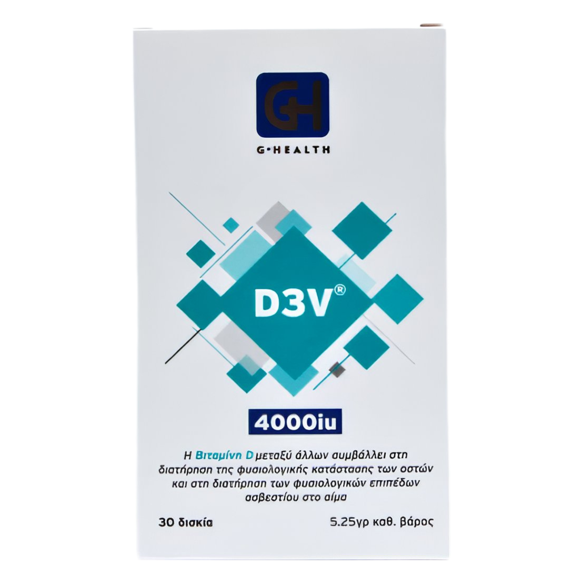 GHealth D3V 4000iu x 30 Tablets