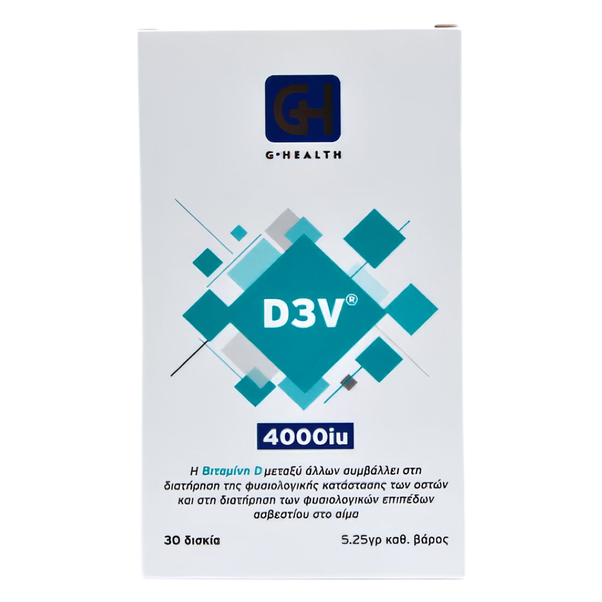 GHealth D3V 4000iu x 30 Tablets