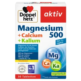 Magnesium 500 + Calcium + Kalium 1+1
