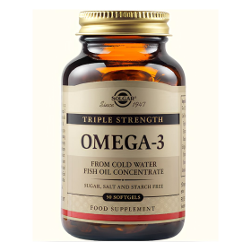 OMEGA-3 TRIPLE STRENGTH Μαλακές Κάψουλες
