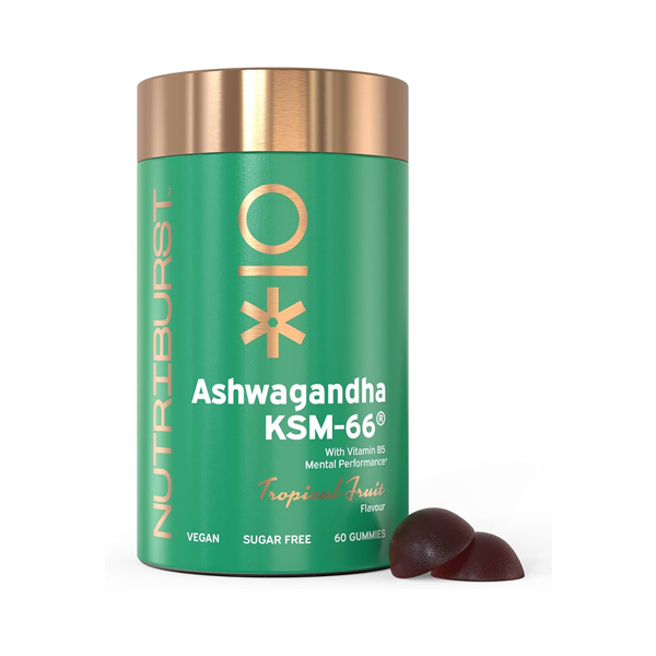 Nutriburst Ashwagandha KSM-66 60 ζελεδάκια