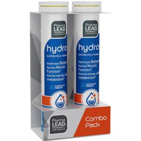 Pharmalead Hydro+ (1+1Free), Efferv. Tabl, 2×20