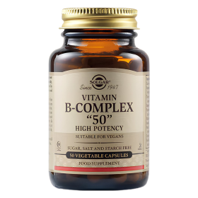 VITAMIN B-COMPLEX ''50'' Φυτοκάψουλες