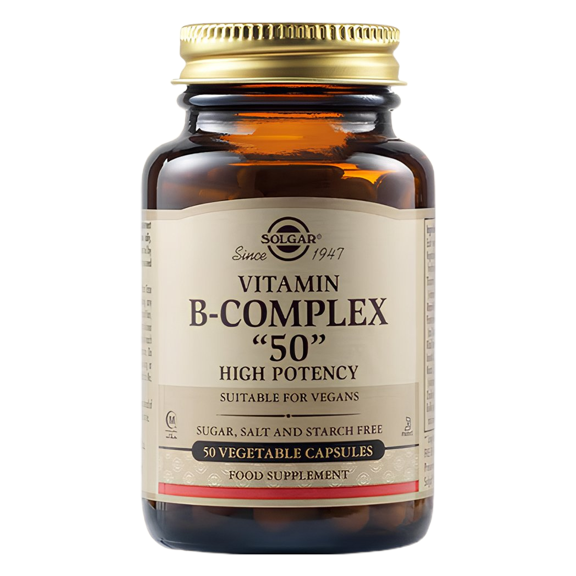 VITAMIN B-COMPLEX ''50'' Φυτοκάψουλες