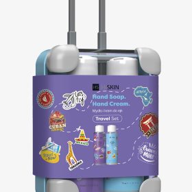 TRAVEL SET suitcase soap, hand cream 2 x 75 ml