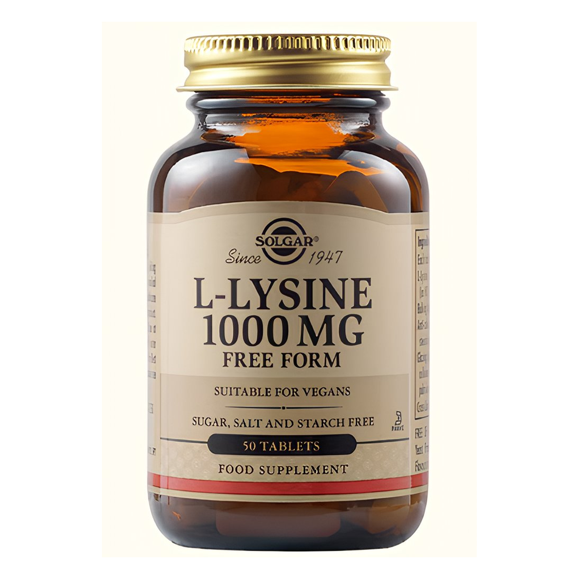 L-LYSINE 1000 MG Ταμπλέτες