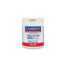 Lamberts Vitamin D3, Capsules, 60 x 2000iu