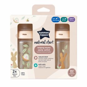 TOMMEE TIPPEE - NATURAL START HELPING MUMS EASILY SWITCH BETWEEN BREAST AND BOTTLE 236ML