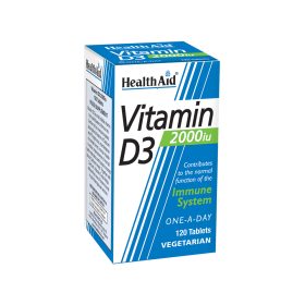 Vitamin D3 2,000IU – 120 Δισκία