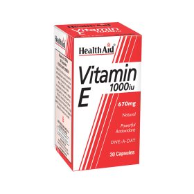Vitamin E 1,000IU – 30 Κάψουλες