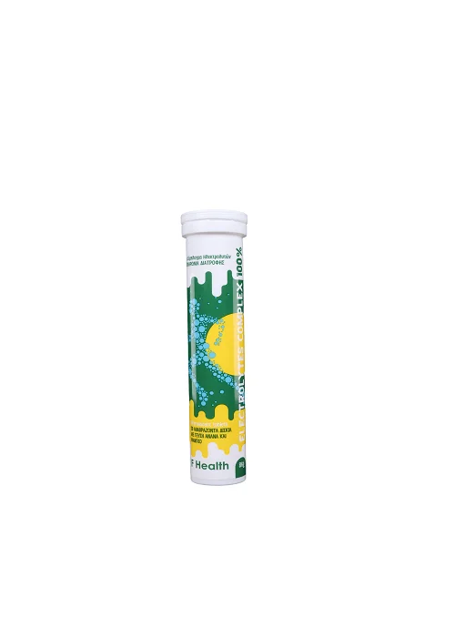 F Health Electrolytes 100% Complex 20 αναβράζοντα δισκία για Ενυδάτωση