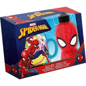 Marvel Spiderman Bath Set Figure & Mug Παιδικό Σετ 2 in 1 Αφρόλουτρο & Σαμπουάν 300ml & Ποτήρι
