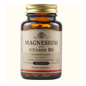 MAGNESIUM WITH VITAMIN B6 Ταμπλέτες