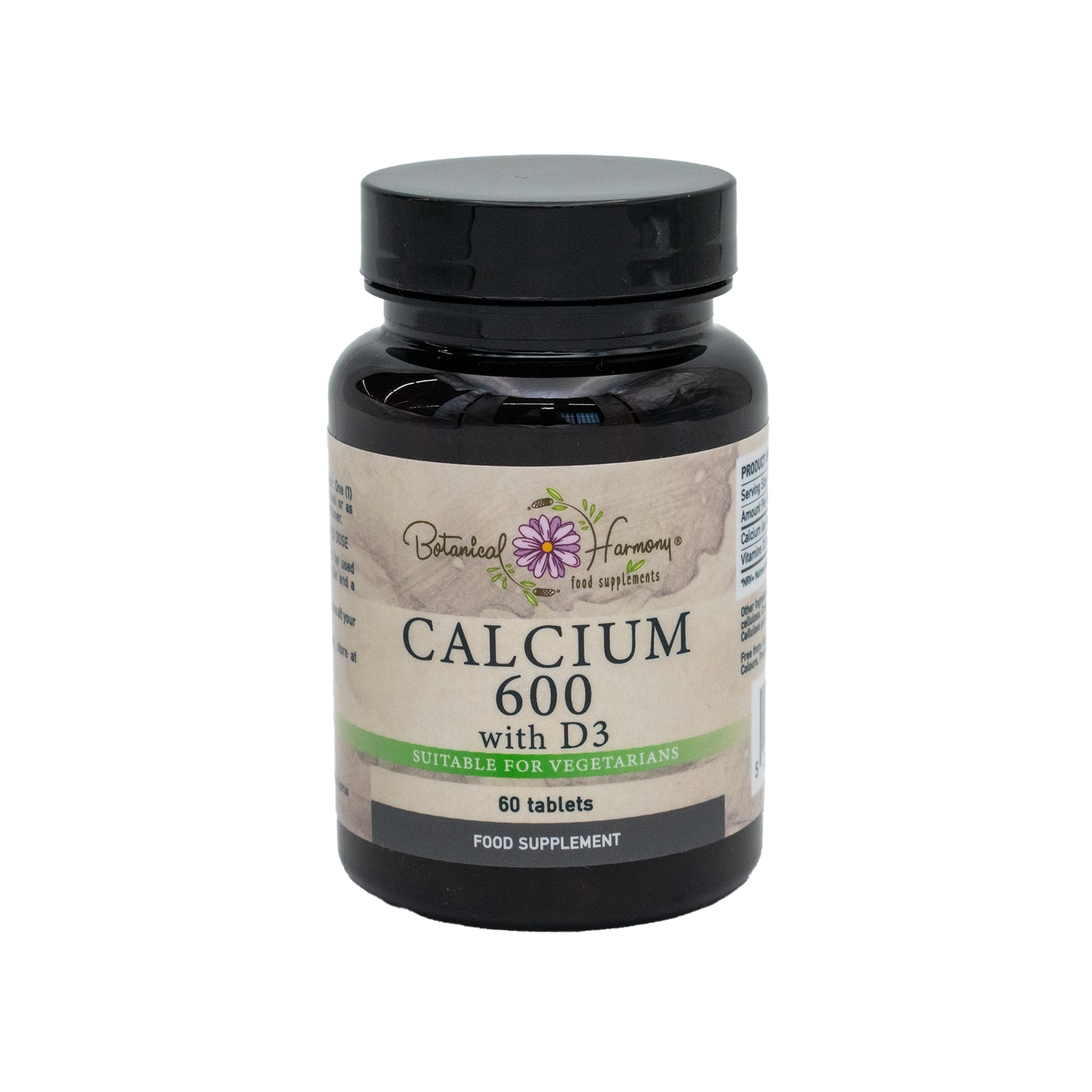 Calcium 600 with Vitamin D3 60 Tablets