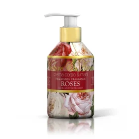 Λοσιόν σώματος και χεριών 250 mL Nature&Arome Roses σειρά