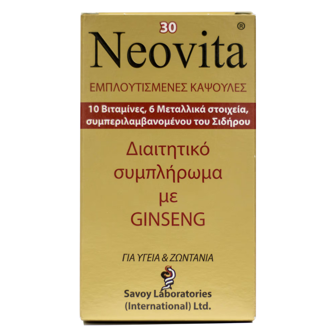 NEOVITA CAPSULES 30 TABLETS
