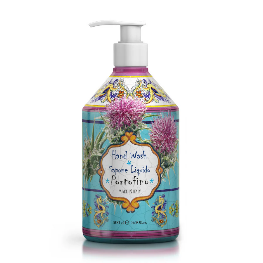 Liquid hand soap 500 mL Raspberry and Jasmine Portofino range