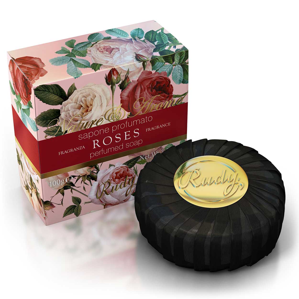 100g σαπούνι Nature&Arome Roses σειρά