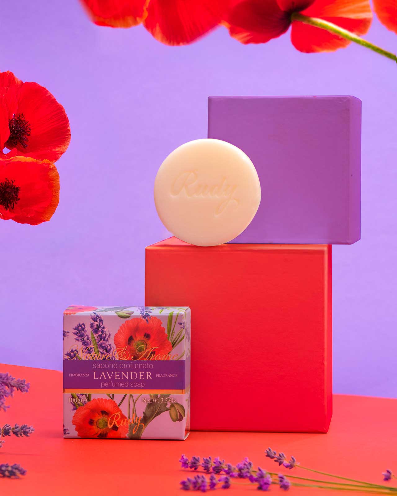 100g bar of soap Nature&Arome Lavender range - Image 2