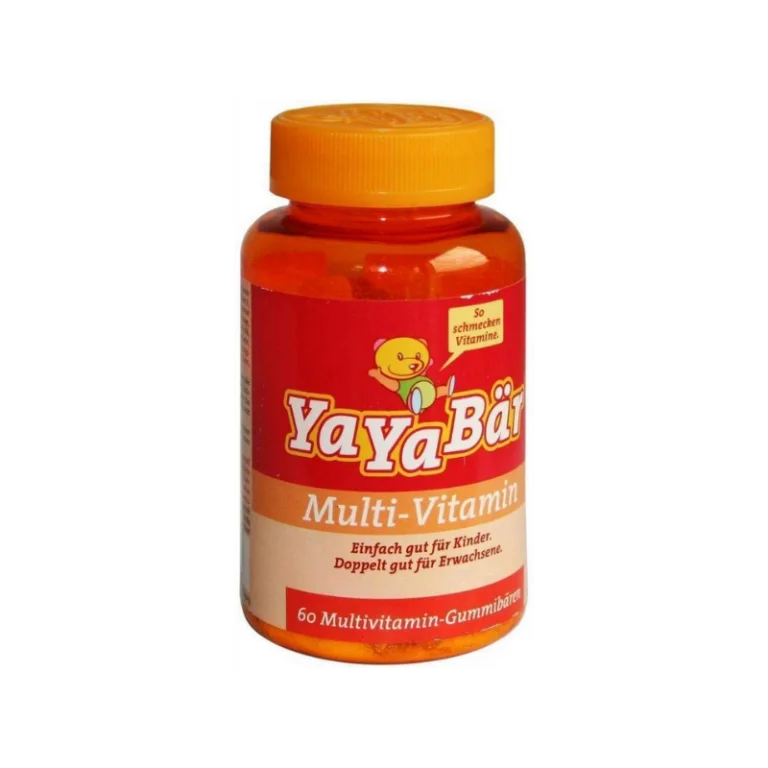 YaYa Bears Multivitamin 60 Vitamin Fruit Gums