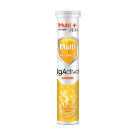 IgActive Multi + B-Complex Energy Boost Πολυβιταμίνη 20 Αναβράζοντα Δισκία