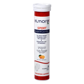 Almora Plus Sport Electrolytes Orange 20 Αναβράζοντα Δισκία