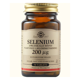 SELENIUM (YEAST-FREE) 200 µG TABLETS