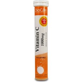 DioCare Vitamin C 1000mg 24 Αναβράζοντα Δισκία
