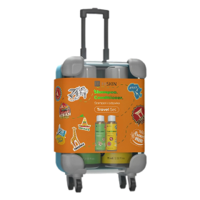 HiSkin Travel Set (shamp/75ml + cond/75ml)