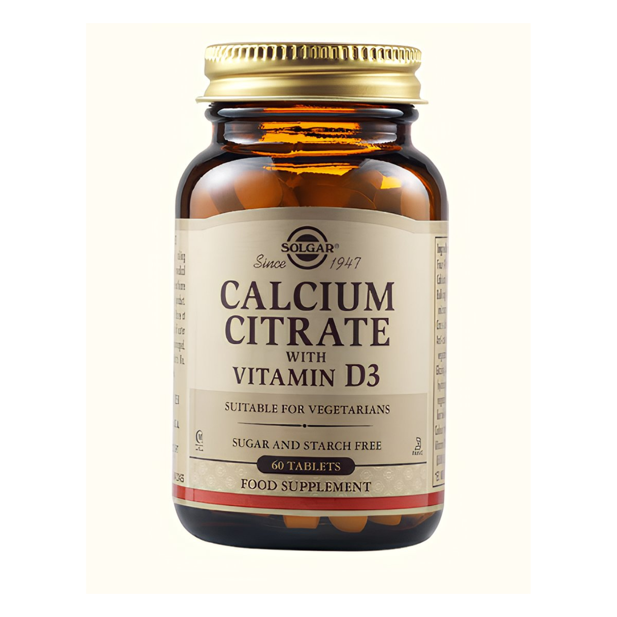 CALCIUM CITRATE WITH VITAMIN D3 TABLETS