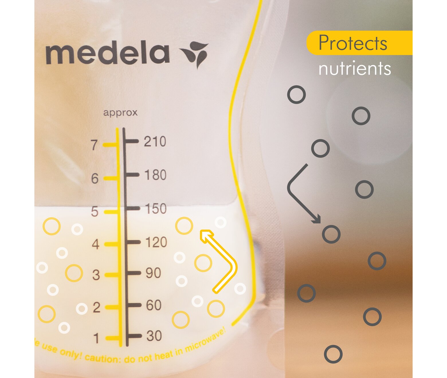 Medela Easy Pour Breast Milk Storage Bags 50 Pieces - Image 4